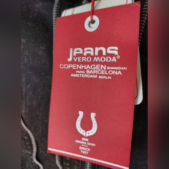 Martha Denim Jacket Size L By Vero Moda - Picture 6 of 13